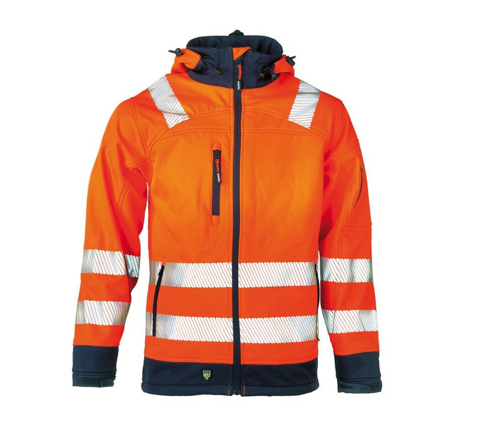 Herock HK190 - Kurtka softshell Gregor High Visibility