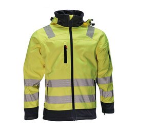 Herock HK190 - Kurtka softshell Gregor High Visibility