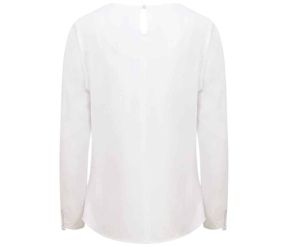 Henbury HY598 - Damska bluzka z długim rękawem