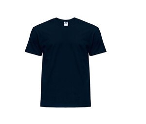 JHK JK145 - T-shirt Madrid dla mężczyzn z okrągłym dekoltem Granatowy
