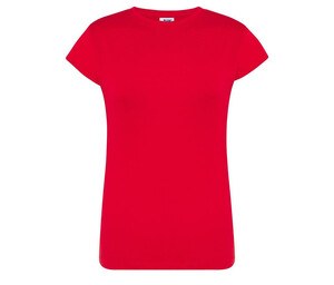 JHK JK150 - Koszulka damska z okrągłym dekoltem 155 Czerwony