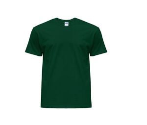 JHK JK155 - T-shirt męski z okrągłym dekoltem 155 Butelkowa zieleń