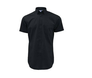 JHK JK611 - Popelinowa koszula męska Czarny