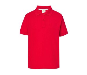 JHK JK922 - Dziecięca sportowa koszulka polo Czerwony