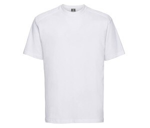 Russell JZ010 - Bardzo wytrzymała koszulka robocza Biały