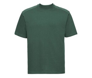 Russell JZ010 - Bardzo wytrzymała koszulka robocza Butelkowa zieleń