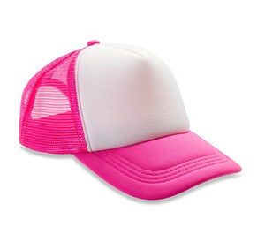 Result RC089 - Amerykańska czapka Super Pink / White