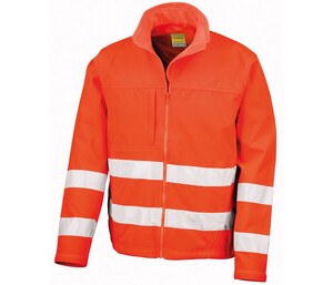 Result RS117 - Lekka, oddychająca wiatroodporna kurtka o wysokiej widoczności Pomarańczowy