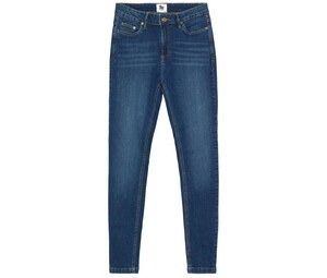 AWDIS SO DENIM SD014 - Damskie jeansy skinny Lara Dark Blue Wash