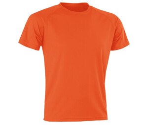 Spiro SP287 - AIRCOOL Oddychający T-shirt Pomarańczowy