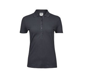 Tee Jays TJ145 - Damska luksusowa i elastyczna koszulka Polo Ciemna szarość