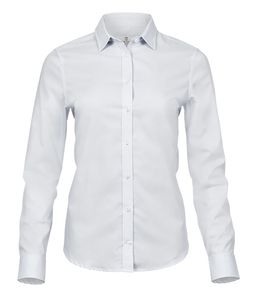 Tee Jays TJ4025 - Damska elastyczna luksusowa koszulka Biały