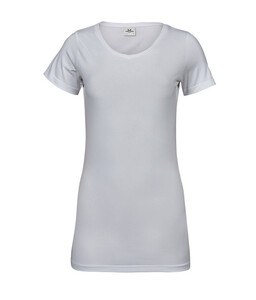 Tee Jays TJ455 - Elastyczna koszulka damska o przedłużonej długości