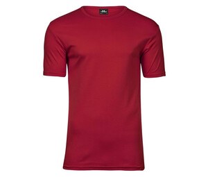 Tee Jays TJ520 - Koszulka męska interlock Głęboka czerwień