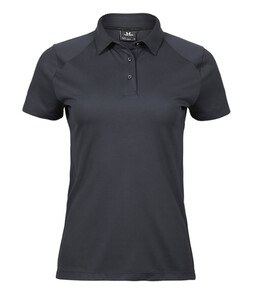 Tee Jays TJ7201 - Luksusowa sportowa koszulka Polo Ciemna szarość