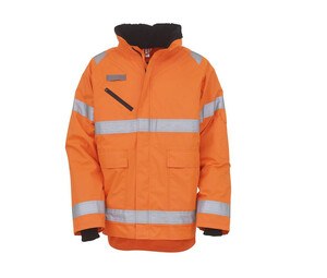Yoko YK309 - High visibility "Fontaine Storm" jacket Bezpieczny pomarańcz