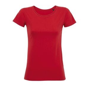SOLS 02856 - Martin Women Damski Dopasowany T Shirt Z Okrągłym ściągaczem