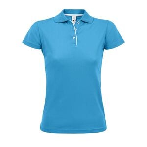 SOL'S 01179 - PERFORMER WOMEN Damska Sportowa Koszulka Polo Aqua