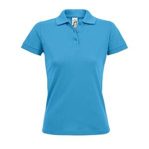 SOL'S 00573 - PRIME WOMEN Damska Koszulka Polo Aqua