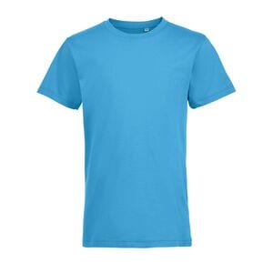 SOL'S 01183 - REGENT FIT KIDS Dziecięcy T Shirt Z Okrągłym ściągaczem Aqua