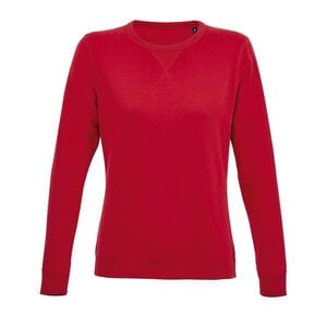 SOL'S 03104 - Sully Women Damska Bluza Z Okrągłym ściągaczem Czerwony