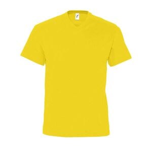 SOL'S 11150 - VICTORY Męski T Shirt Z Dekoltem Typu V Neck Złoty