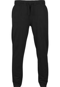 Build Your Brand BY081 - Terry Jogging Long Pants Czarny
