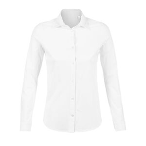 NEOBLU 03199 - Balthazar Women Damska Koszula Z Merceryzowanego Jerseyu Blanc optique