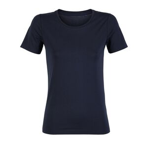 NEOBLU 03185 - Lucas Women Damski T Shirt Z Krótkimi Rękawami Z Merceryzowanego Jerseyu Bleu léger