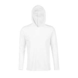 NEOBLU 03186 - Louis Men Męski T Shirt Z Kapturem Blanc optique