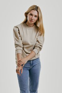 Radsow Apparel - The Paris Sweatshirt Women Piaskowy