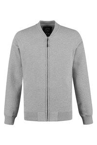 Lemon & Soda LEM3224 - Gruby cardigan unisex Szary wrzos