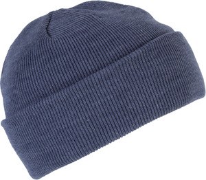 K-up KP031 - KNITTED HAT Blue Heather
