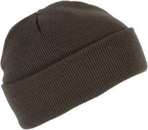 K-up KP031 - KNITTED HAT Khaki