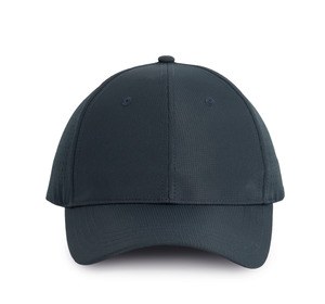 K-up KP118 - 6-panelowa czapka z poliestru Granatowy