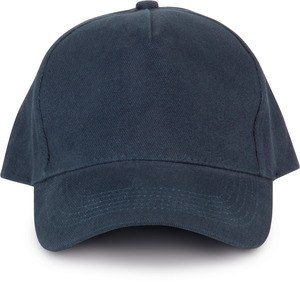 K-up KP135 - 5 panelowa czapka z bawełny Granatowy