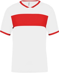 Proact PA4000 - Modna koszulka z dżerseju Biały/ Sporotwa czerwień