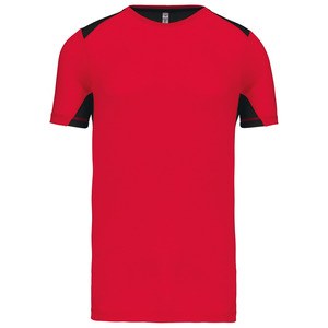Proact PA478 - Sportowy T-shirt w dwóch kolorahc Czerwono/czarny