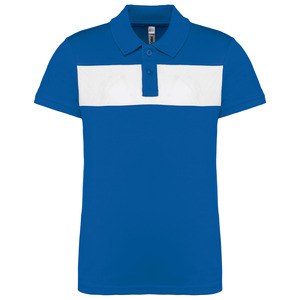 Proact PA494 - Dziecięca koszulka polo z krótkim rękawem Sportowy ciemnoniebieski/ biały