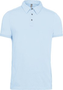 Kariban K262 - Męska krótka koszulka polo z dżerseju Błękit