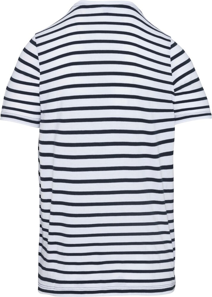 Kariban K379 - Dziecięca koszulka w paski marynarza