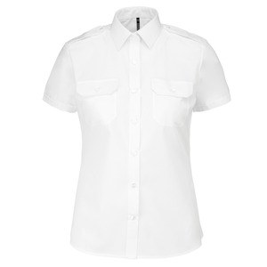 Kariban K504 - Damska koszulka Pilota Biały
