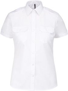 Kariban K504 - Damska koszulka Pilota Biały