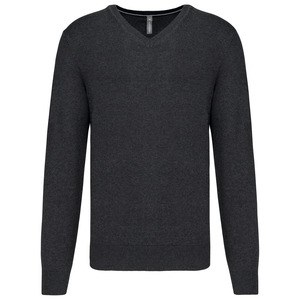 Kariban K982 - Sweter premium w szpic Czarny
