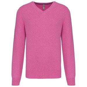 Kariban K982 - Sweter premium w szpic Candy Pink Heather