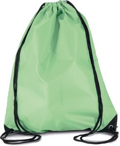 Kimood KI0104 - DRAWSTRING BACKPACK Pistachio Green