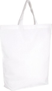 Kimood KI0247 - Bawełniana torba na zakupy Biały