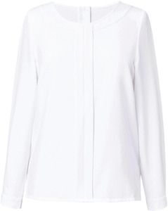 Brook Taverner BT2264 - Elegancka bluzka damska Biały