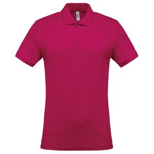 Kariban K254 - Men's short-sleeved piqué polo shirt Fuksjowy
