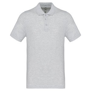 Kariban K254 - Men's short-sleeved piqué polo shirt Popiel